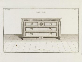 8e Cahier. Commodes