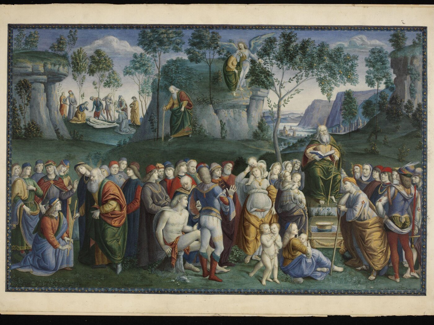 Eliseo Fattorini, Will and Death of the Prophet Moses