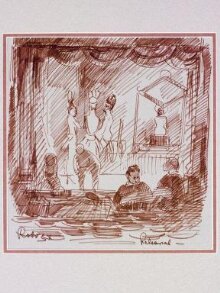 Rehearsal at the Windmill Theatre thumbnail 1