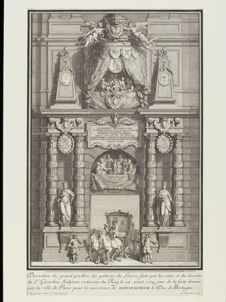 A Triumphal arch on the Louvre top image