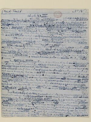 Original manuscript of Hard Times, by Charles Dickens, vol. 2