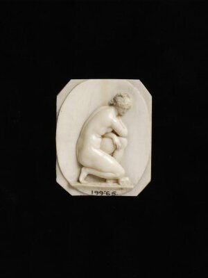 The Crouching Venus, Richard Cockle Lucas, ca. 1840 - ca. 1865