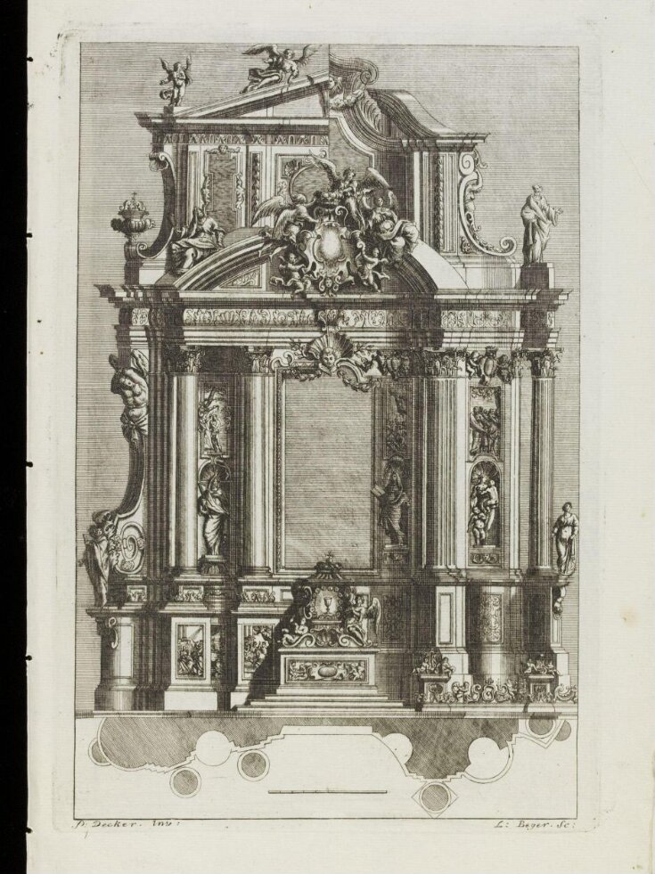 Etching | Johann Christoph Weigel | L Beyer | Paul Decker | V&A Explore ...