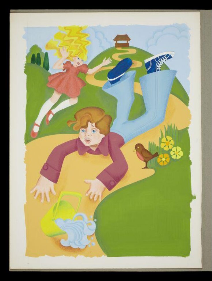 Layout for a Jigsaw Puzzle, Jack & Jill top image