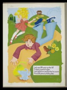 Layout for a Jigsaw Puzzle, Jack & Jill thumbnail 1