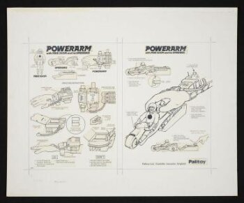 POWER ARM, Box Design and Instructions