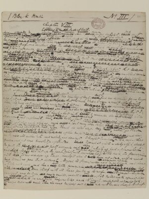 Original manuscript of Bleak House and the East Wind, by Charles Dickens, vol. 2