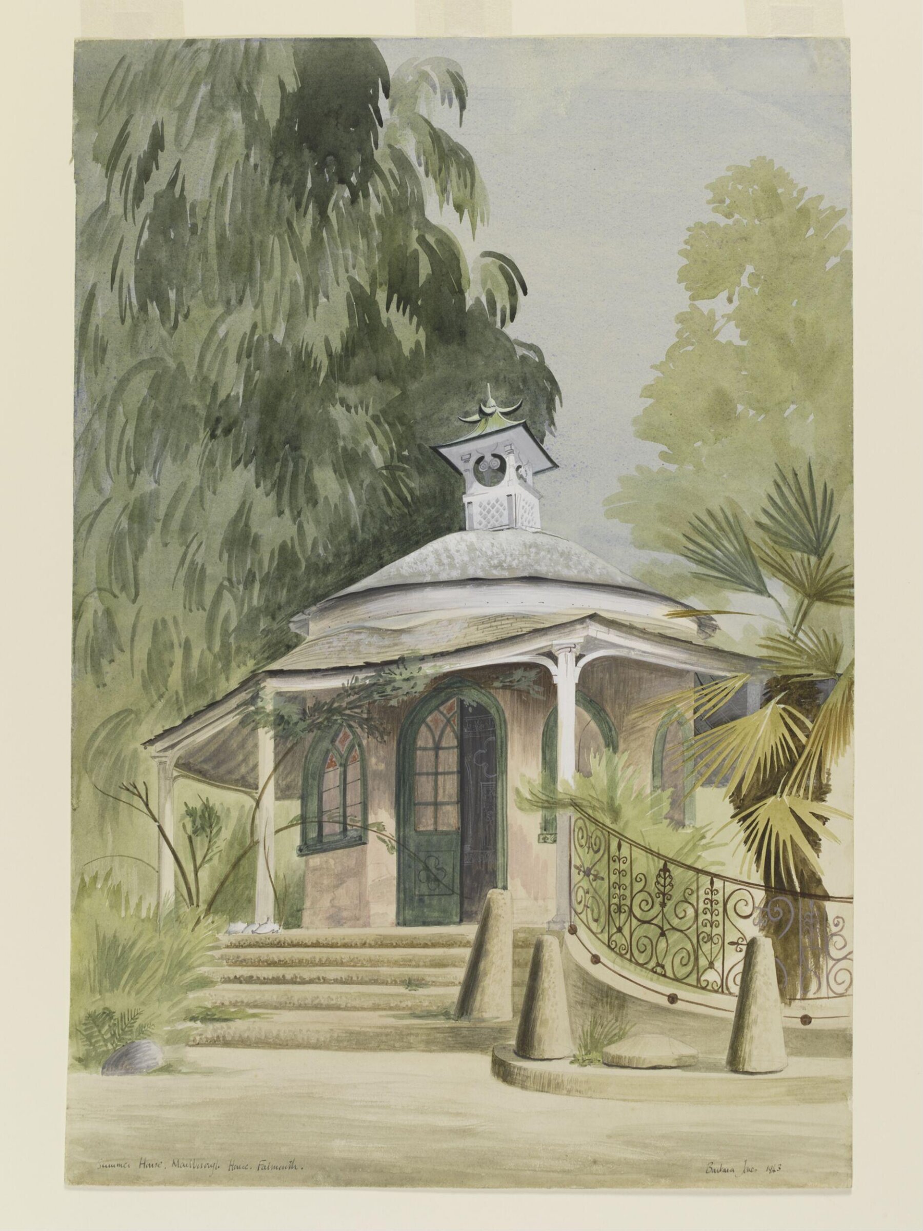 Summer House, Marlborough House, Falmouth, Barbara Jones, 1943