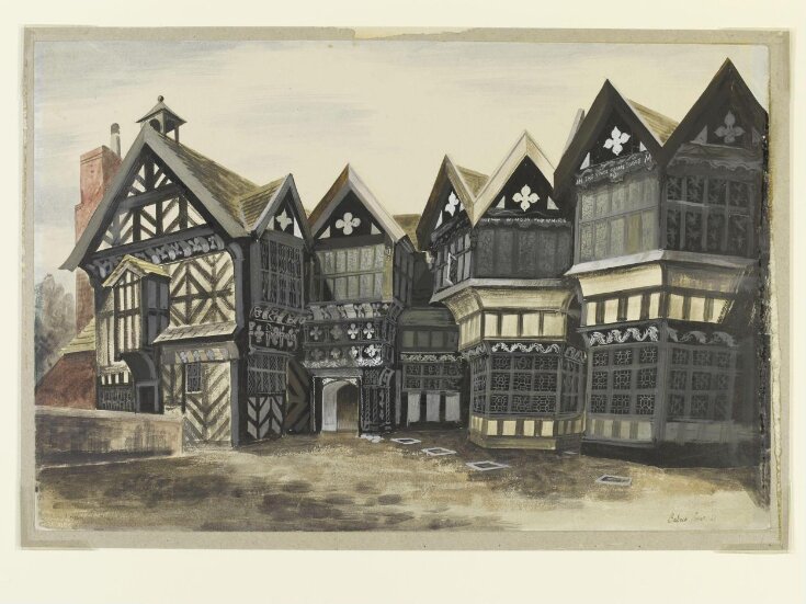Moreton Old (or Little) Hall, (The Front) top image