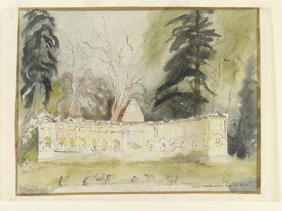 The Temple of British Worthies, Stowe, Gloucestershire
