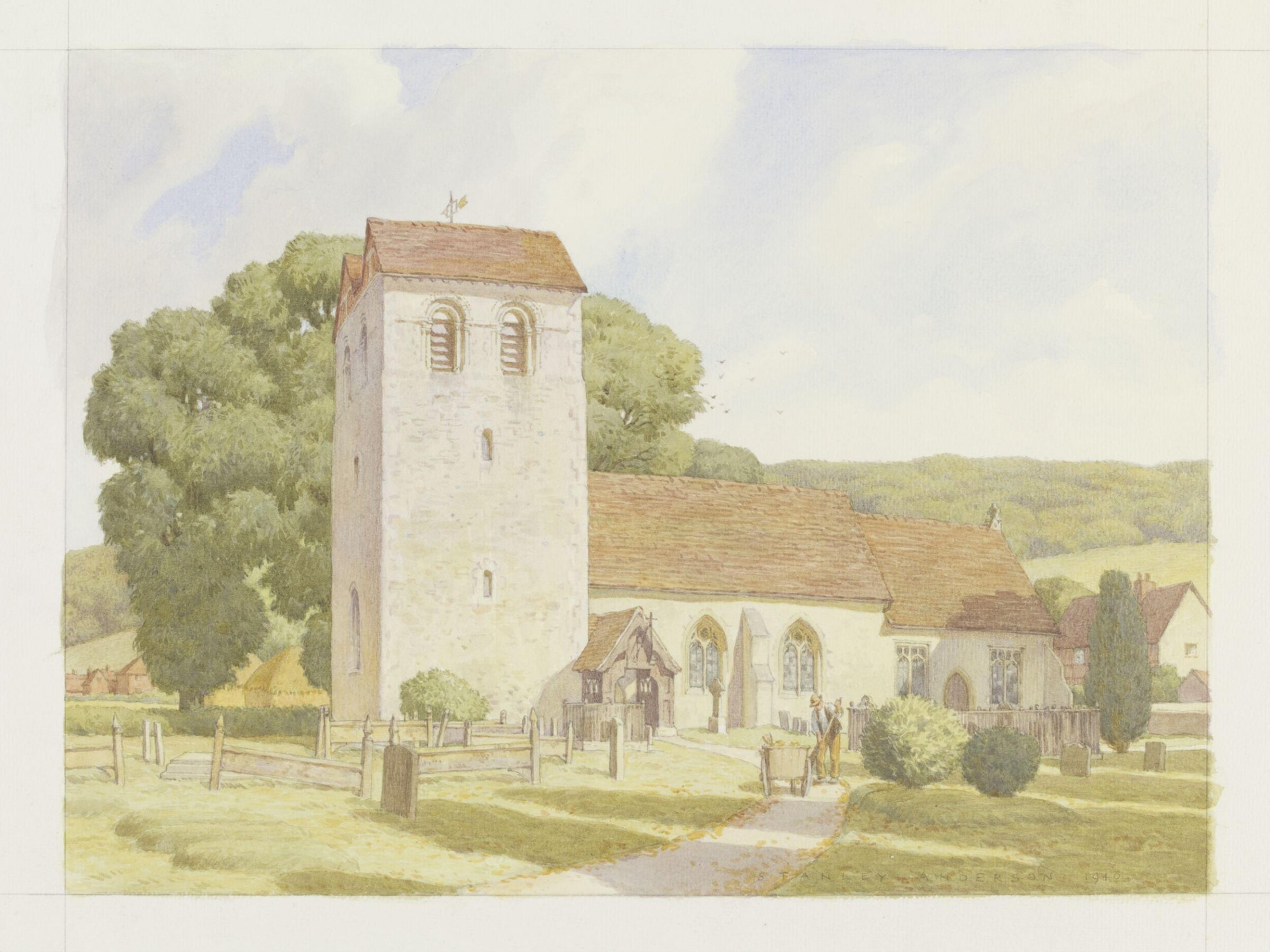 St.Bartholomew's, Fingest, Anderson, 1940