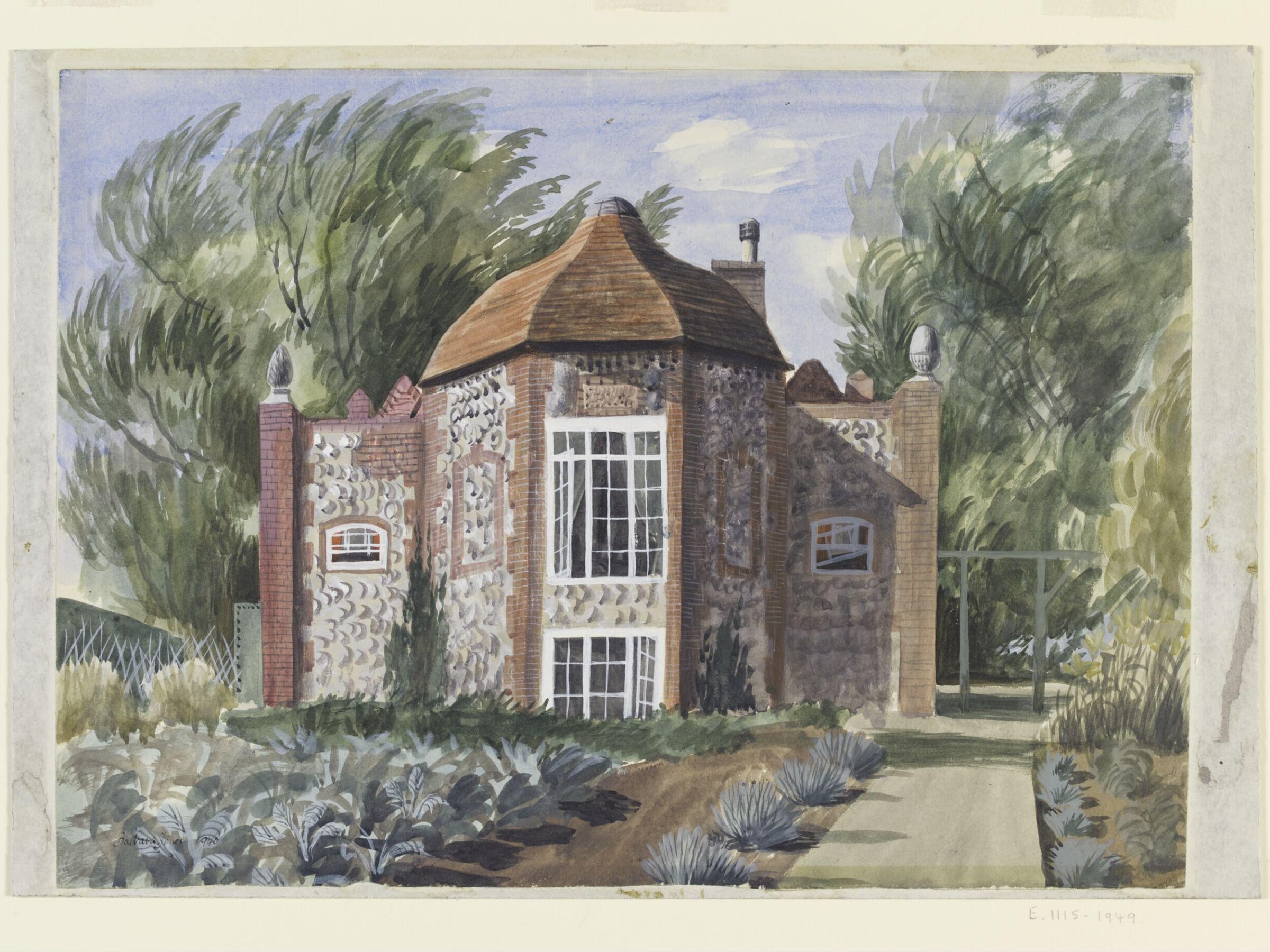 The Hop Castle, Chieveley, Berkshire, Barbara Jones, 1940