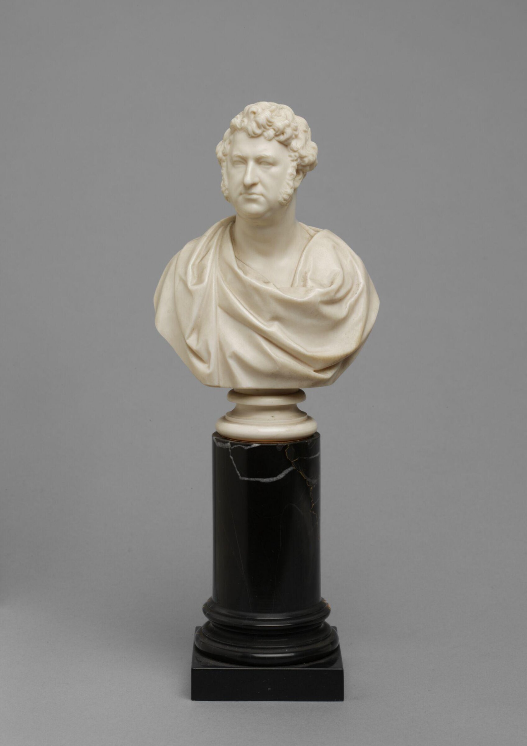 bust of a man formerly identified as Thomas Slingsby Duncombe MP, Benjamin Cheverton, ca. 1845 - ca. 1860