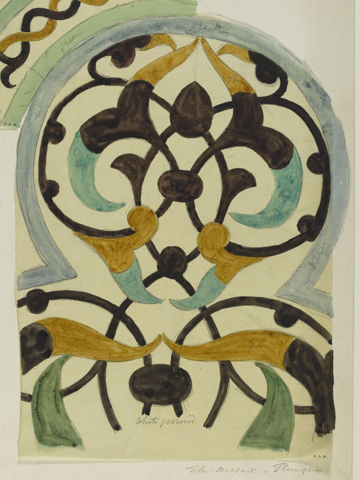 Drawing, John Gregory Crace, circa 1880