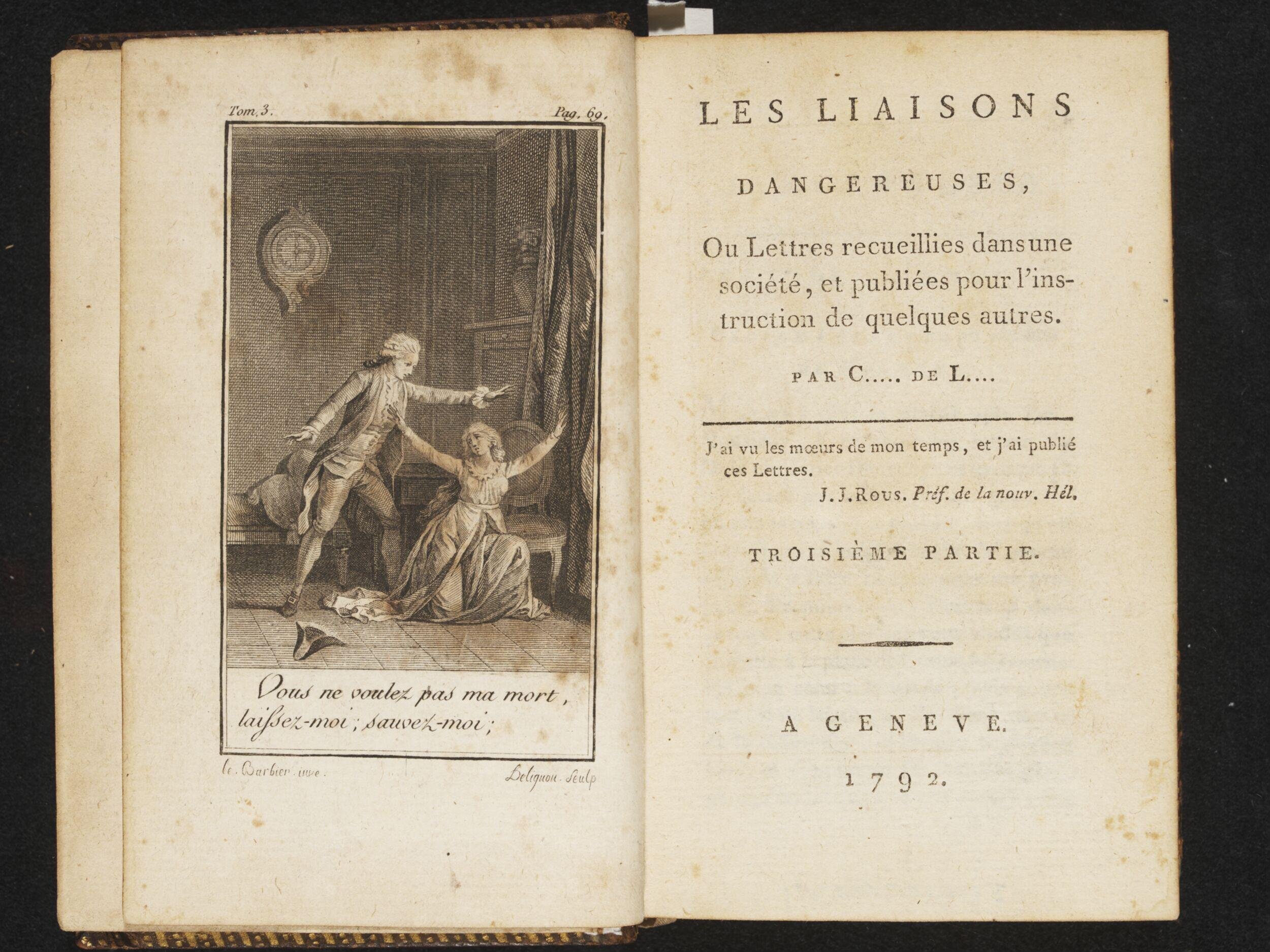 Les liaisons dangereuses,... vols 3-4