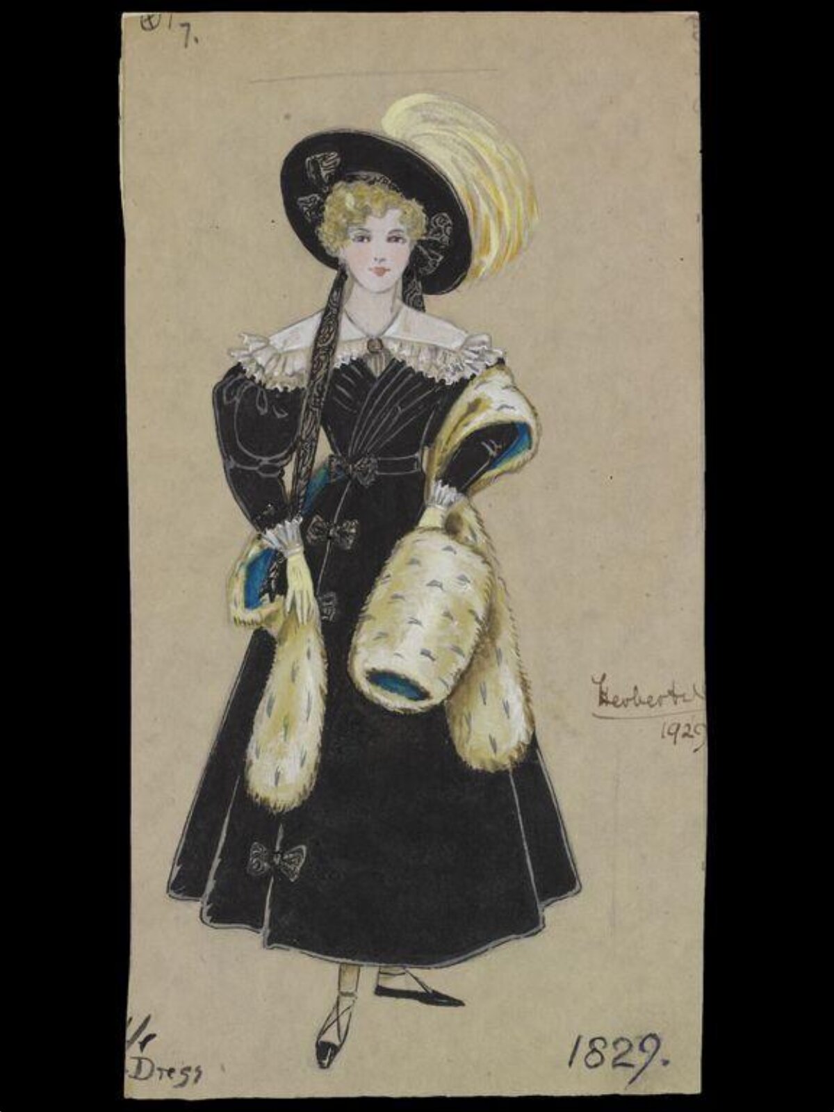 Drawing, Herbert Norris, 1929