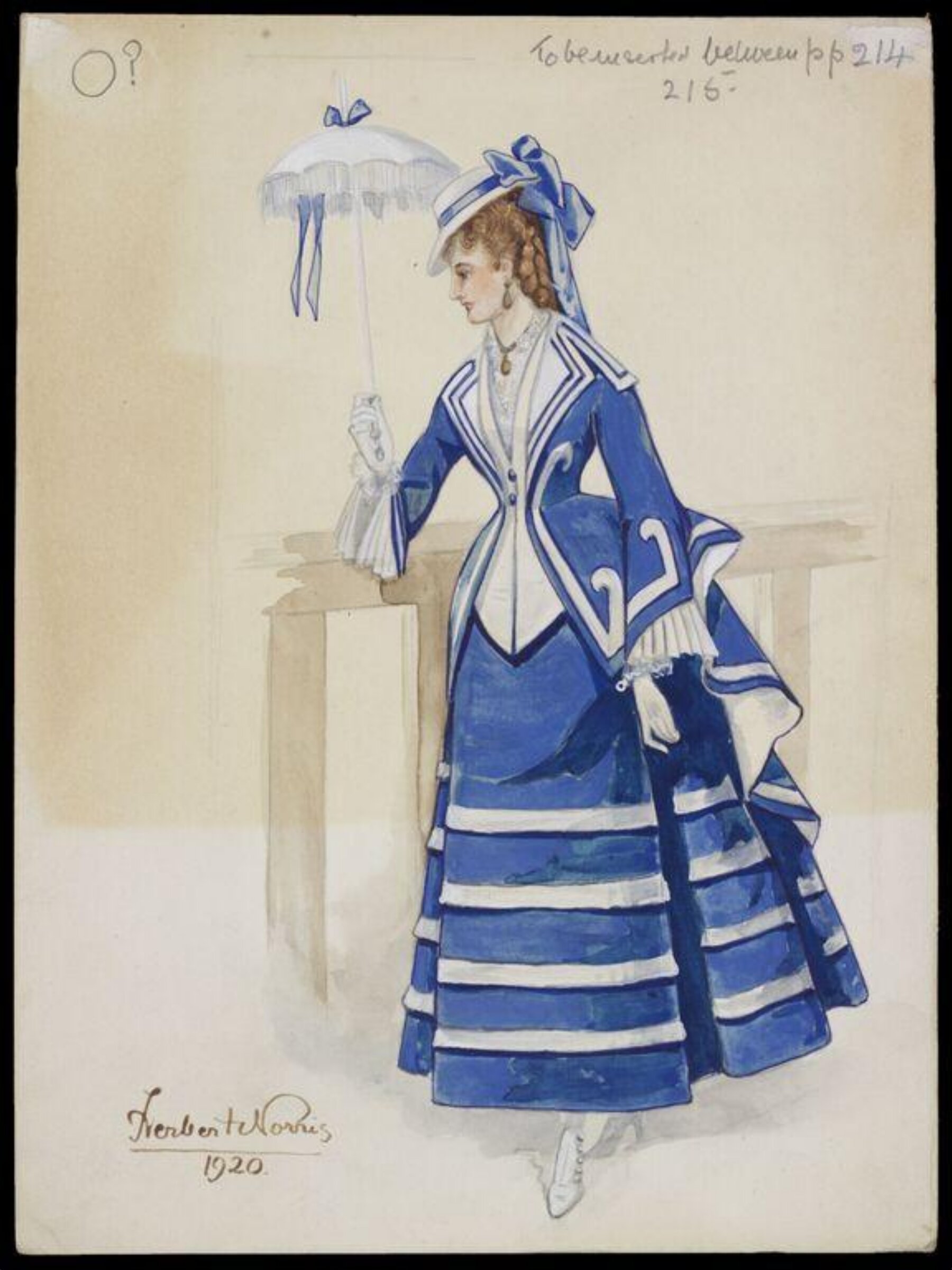 Drawing, Herbert Norris, 1920