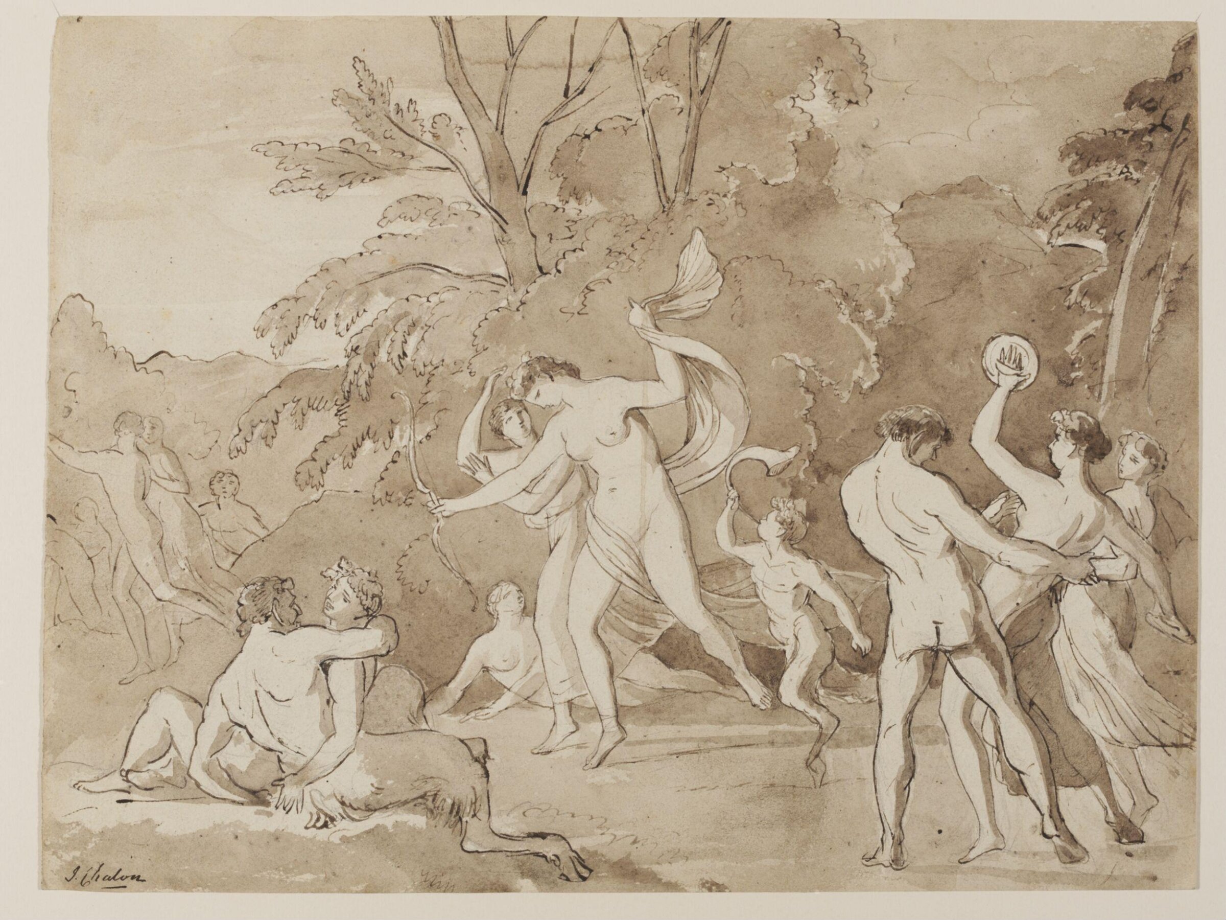 Cheerfulness, John James Chalon, ca. 1818-1819