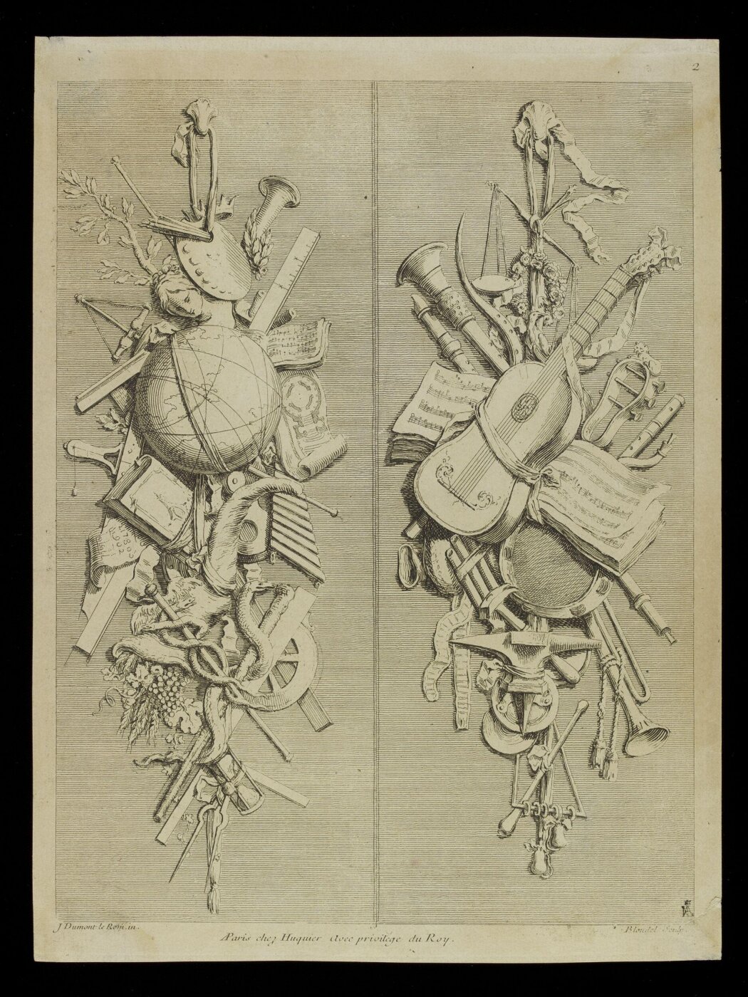 Jacques Dumont (le Romain), Nouveaux Trophéz Inventez Par J. Dumont Le Romain