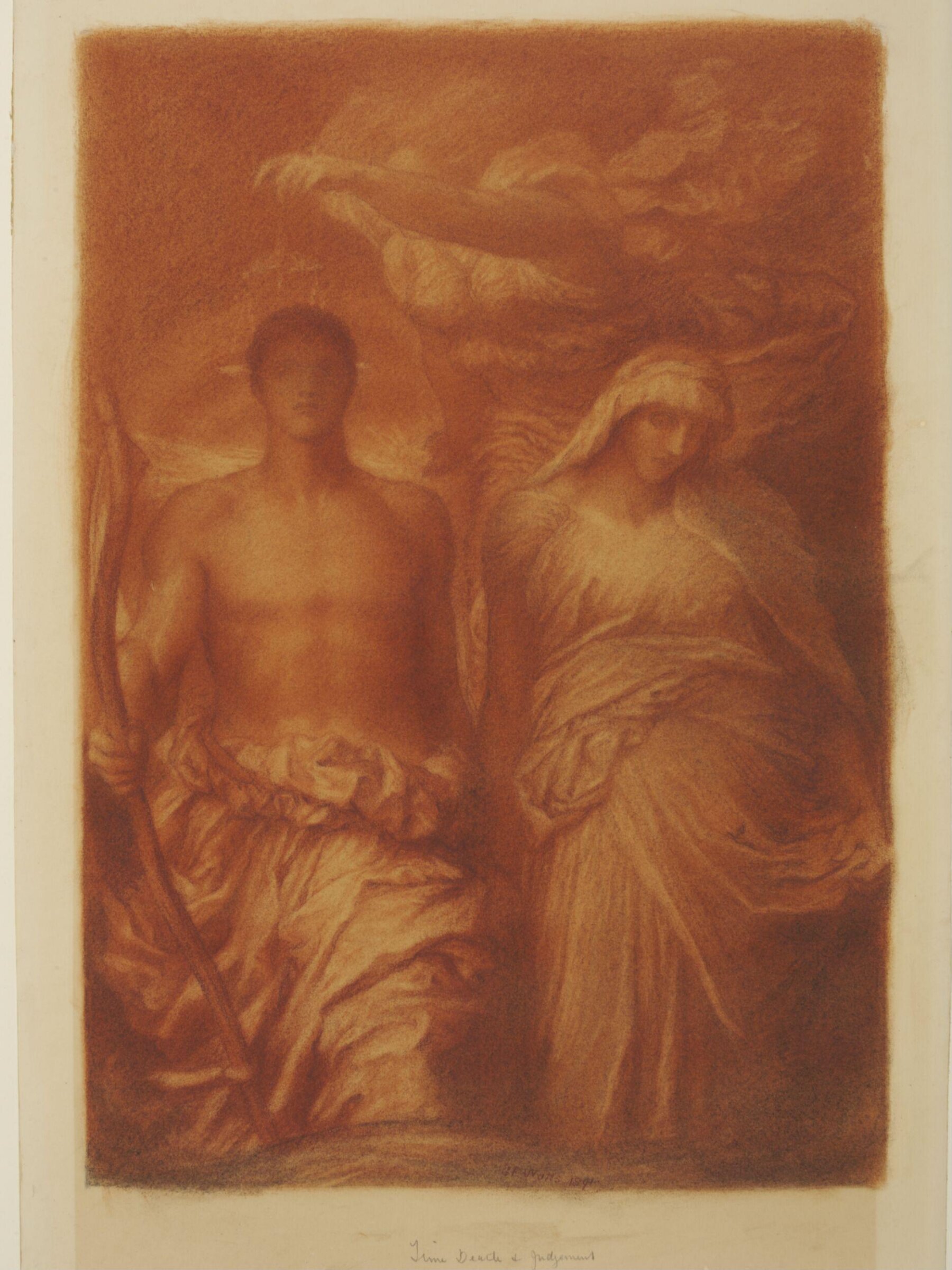Time, Death and Judgement, George Frederick Watts, 1891