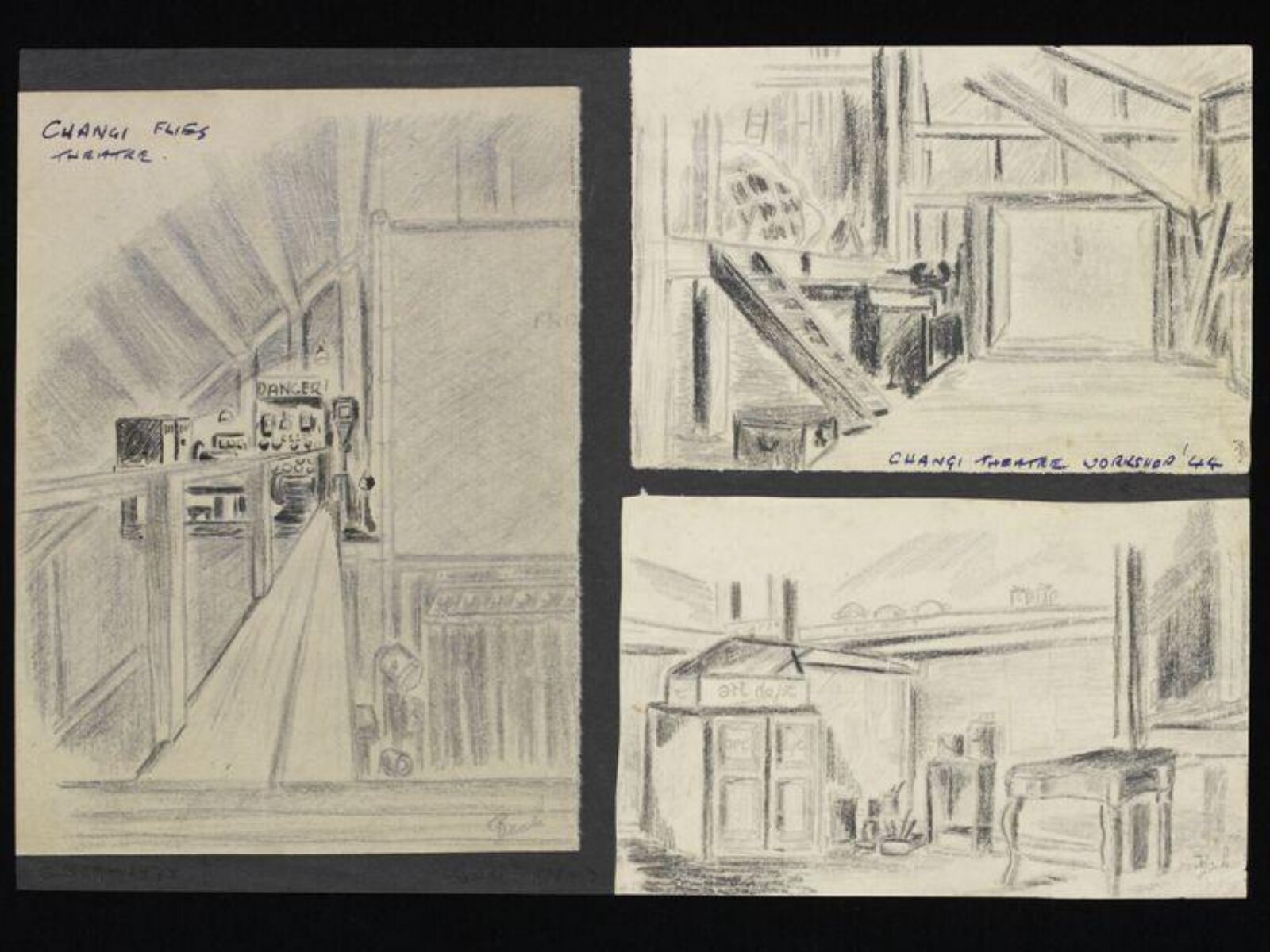 Drawing, John Beckerley, ca. 1944