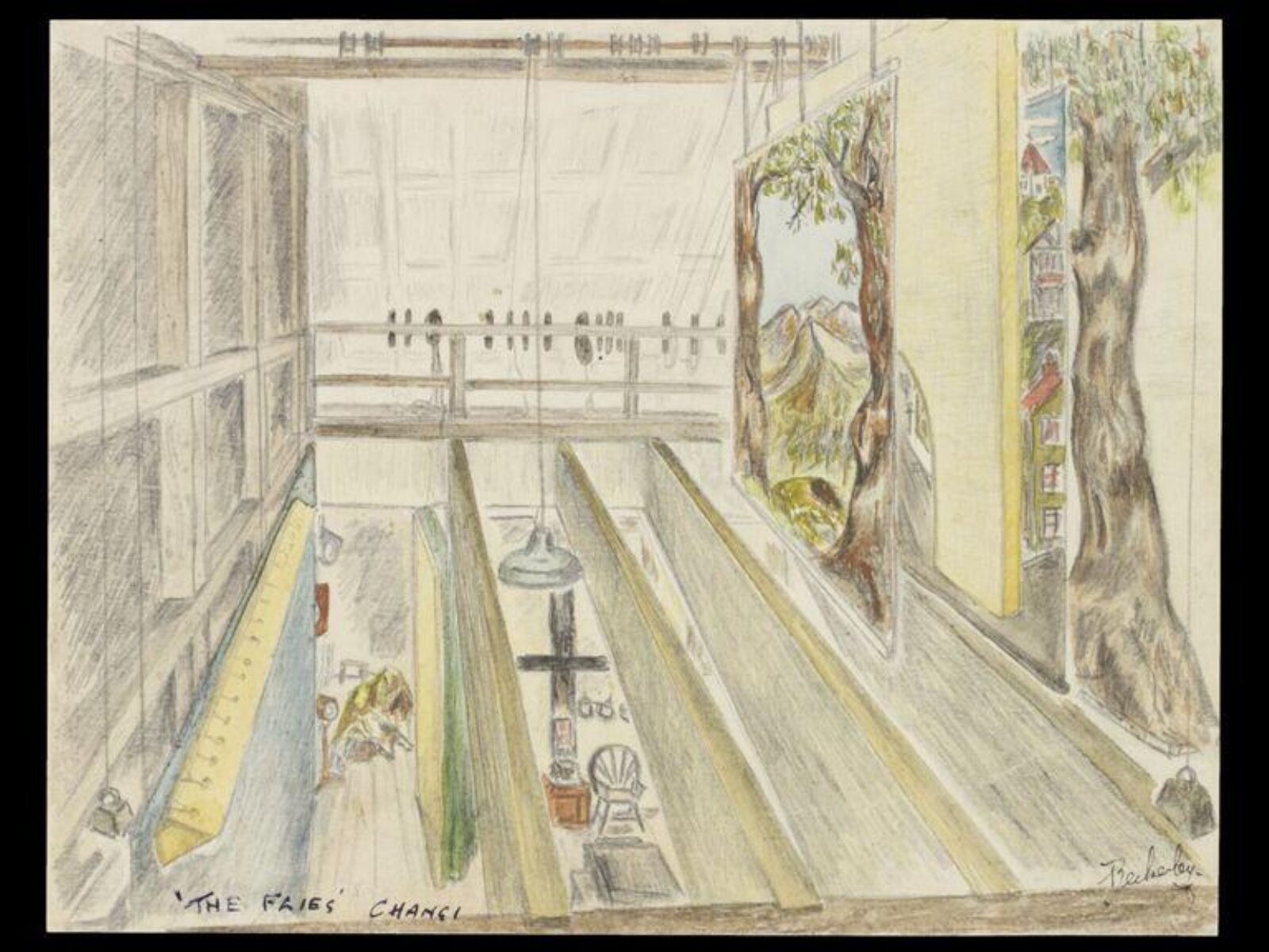 'The Flies', Changi, John Beckerley, ca. 1944
