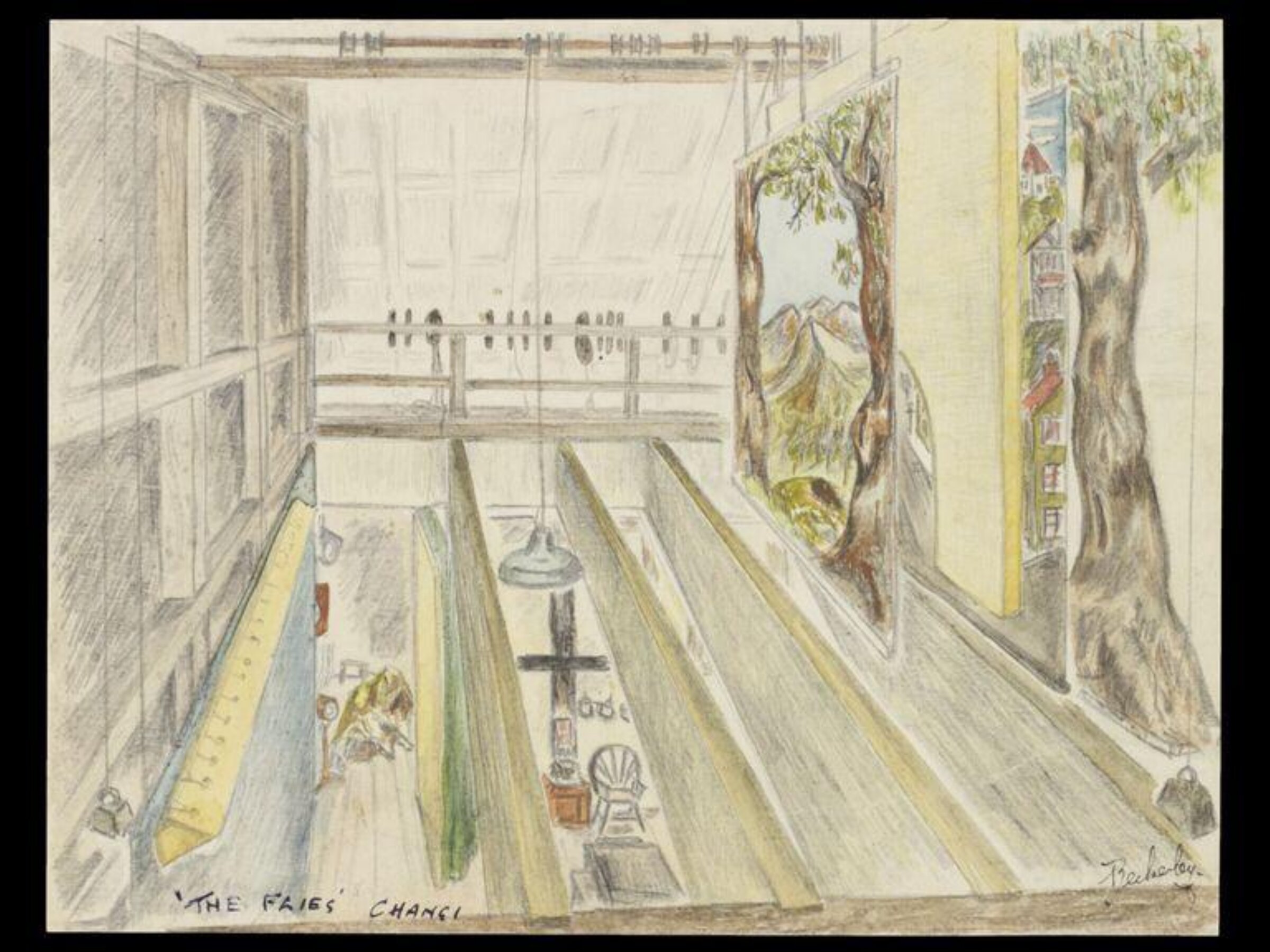 'The Flies', Changi, John Beckerley, ca. 1944