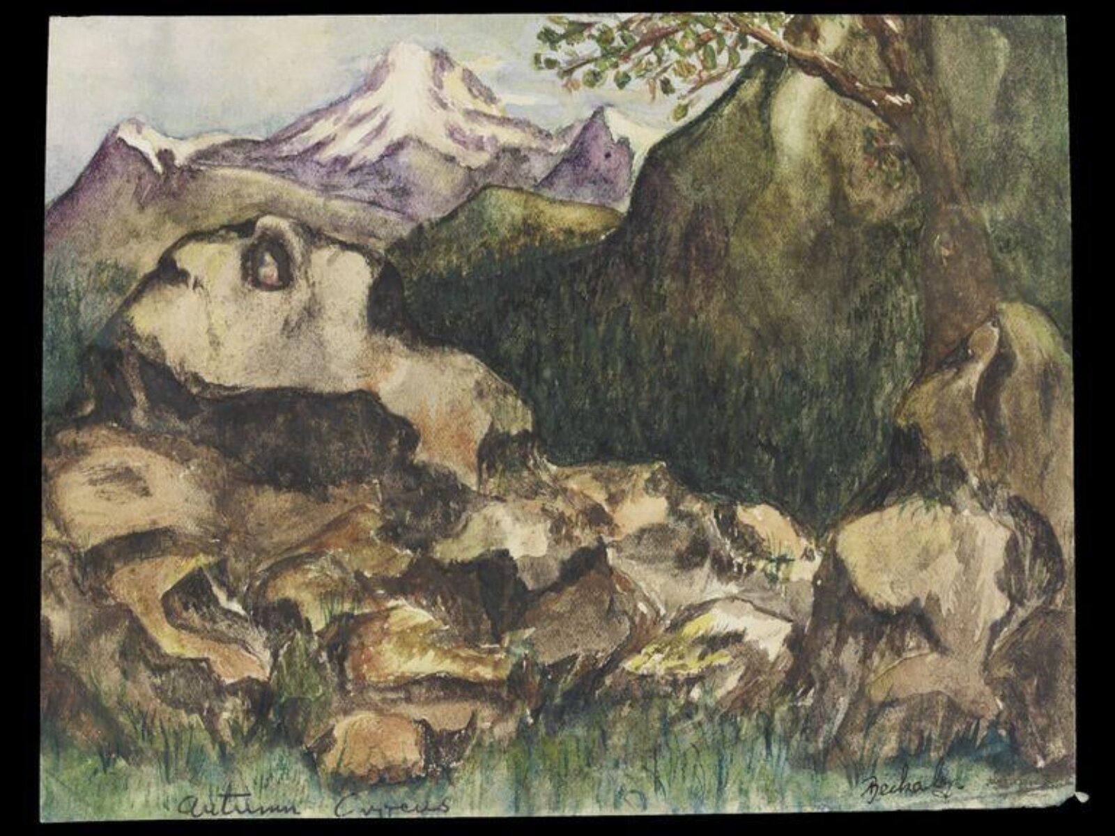 Drawing, John Beckerley, 1944