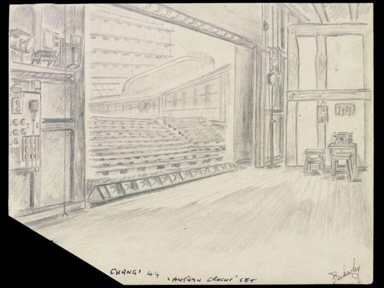 Drawing, John Beckerley, 1944