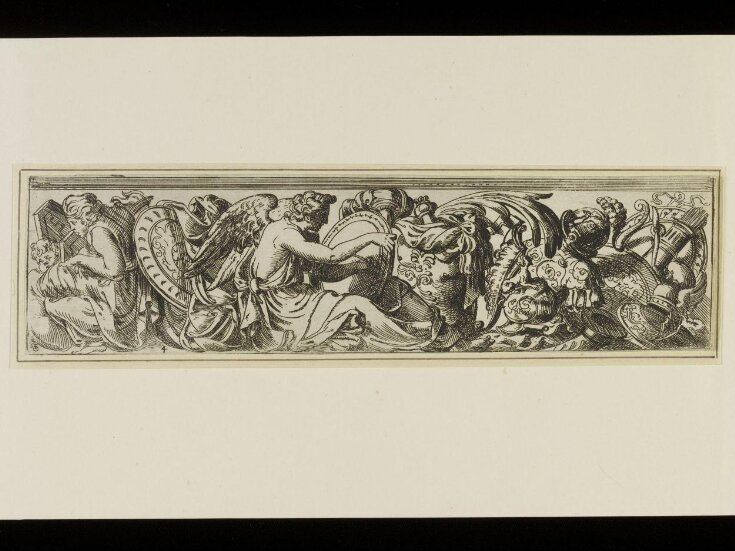 Set of friezes with trophies and figures after Polidoro da Caravaggio top image