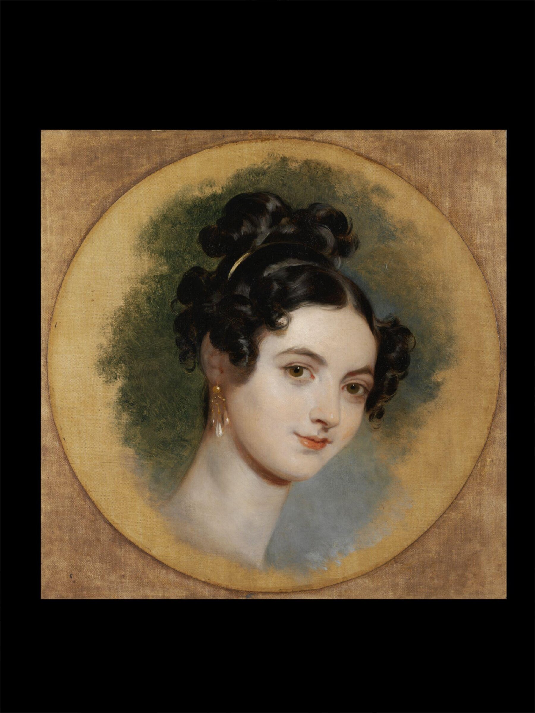 Head of a Lady (after Thomas Lawrence), John Wood, ca.1825-30