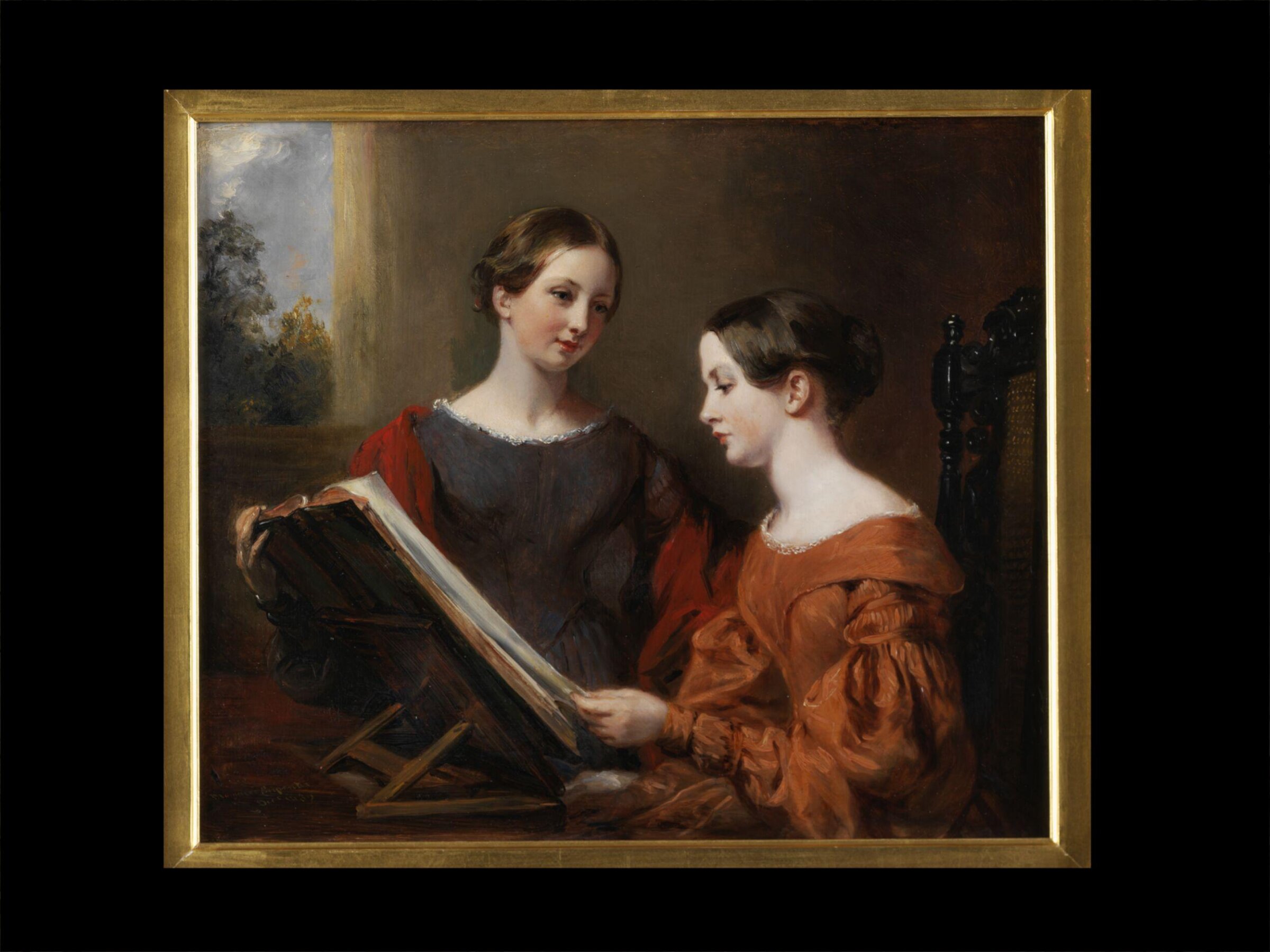 The Sisters, Margaret Sarah Carpenter, December 1839