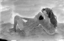 Study of two nude female figures thumbnail 1