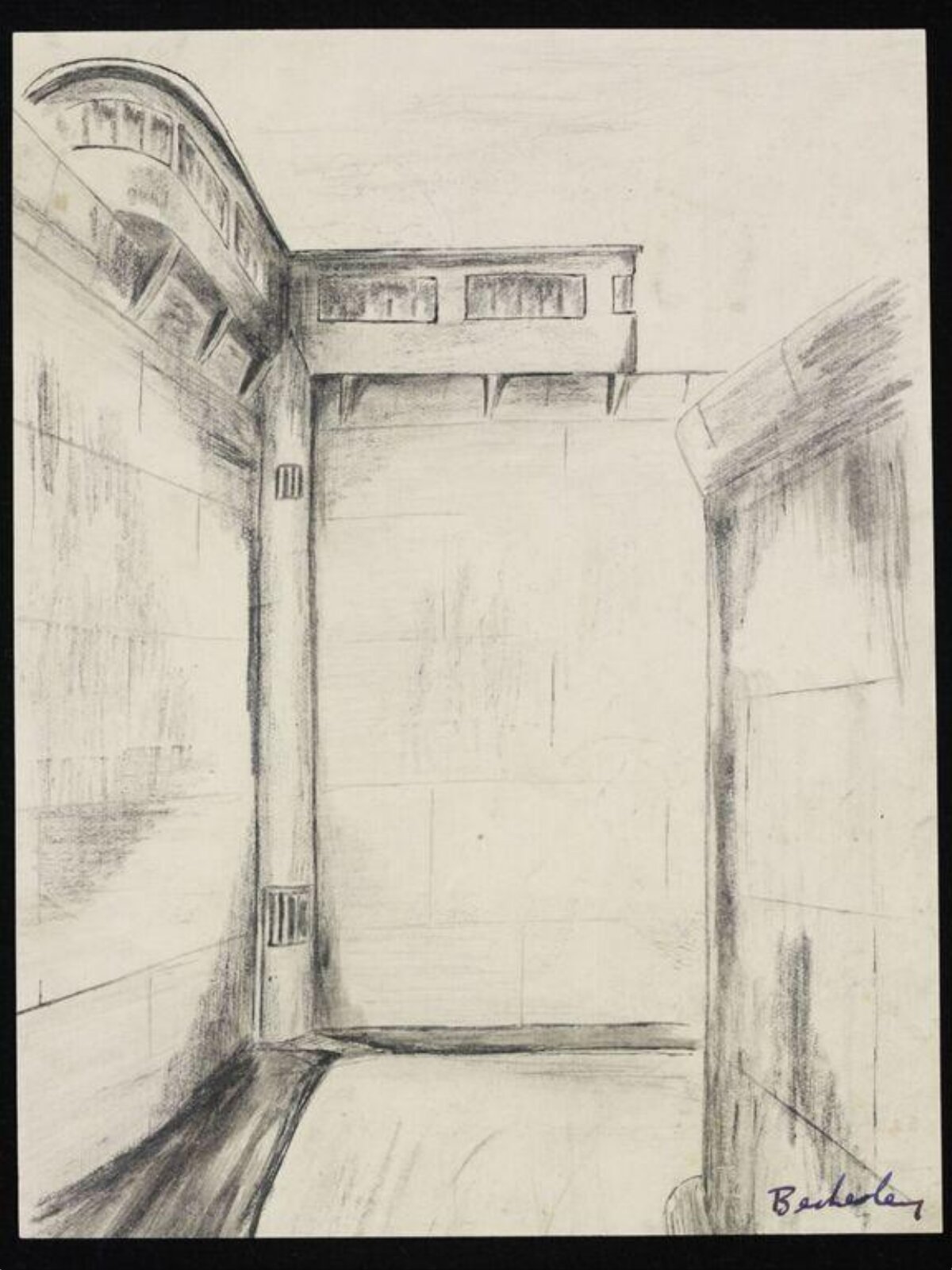 Drawing, John Beckerley, ca. 1944