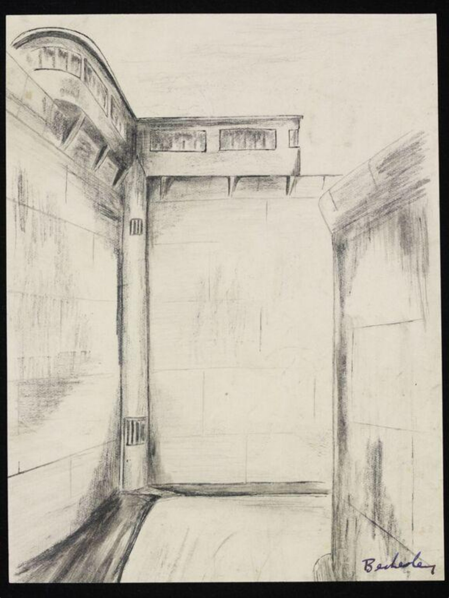 Drawing, John Beckerley, ca. 1944
