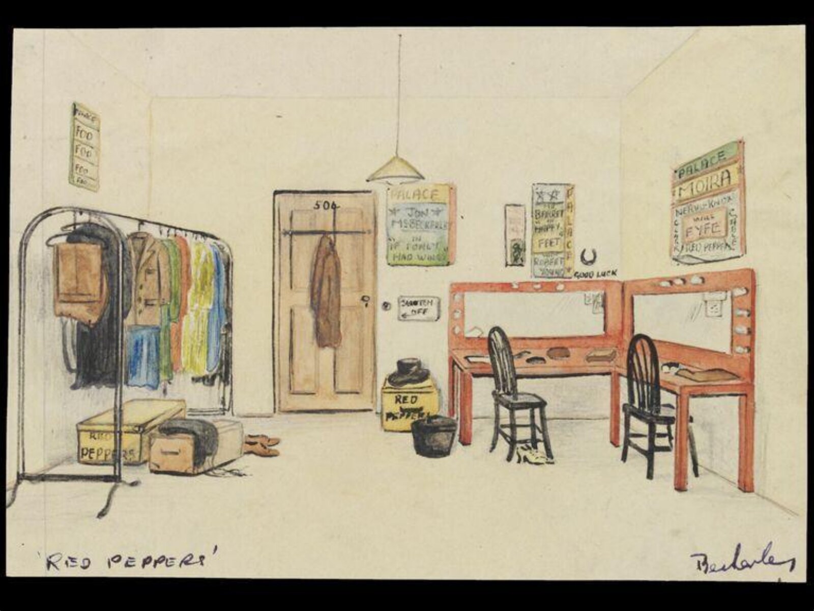 Drawing, John Beckerley, 1945