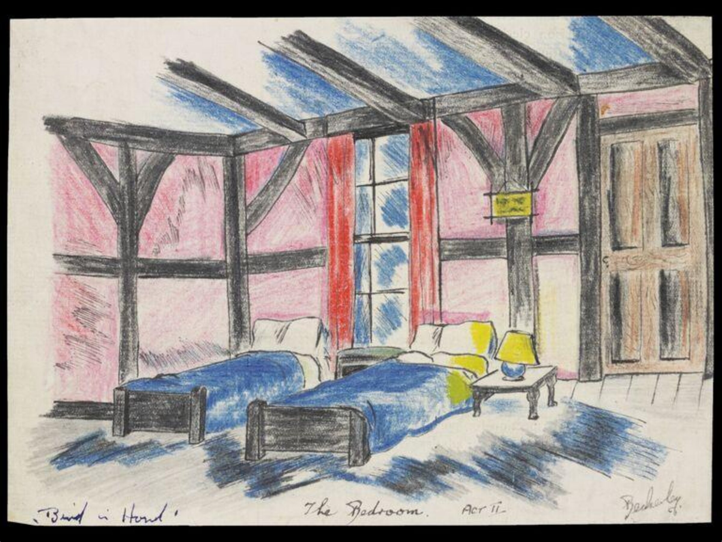 Drawing, John Beckerley, ca. 1944