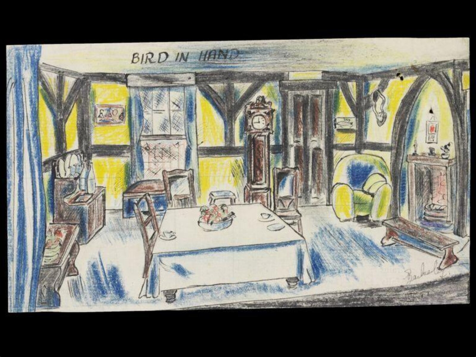 Drawing, John Beckerley, ca. 1944