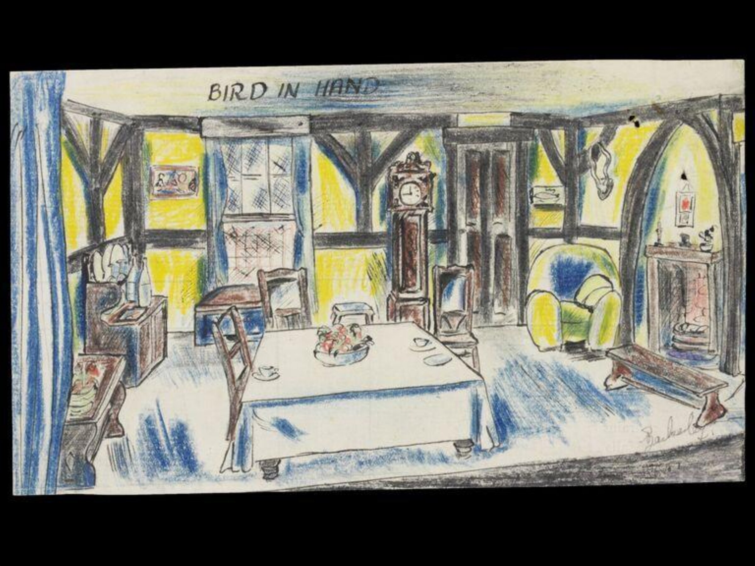 Drawing, John Beckerley, ca. 1944