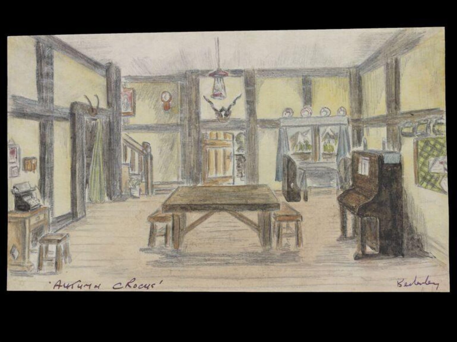 Drawing, John Beckerley, 1944