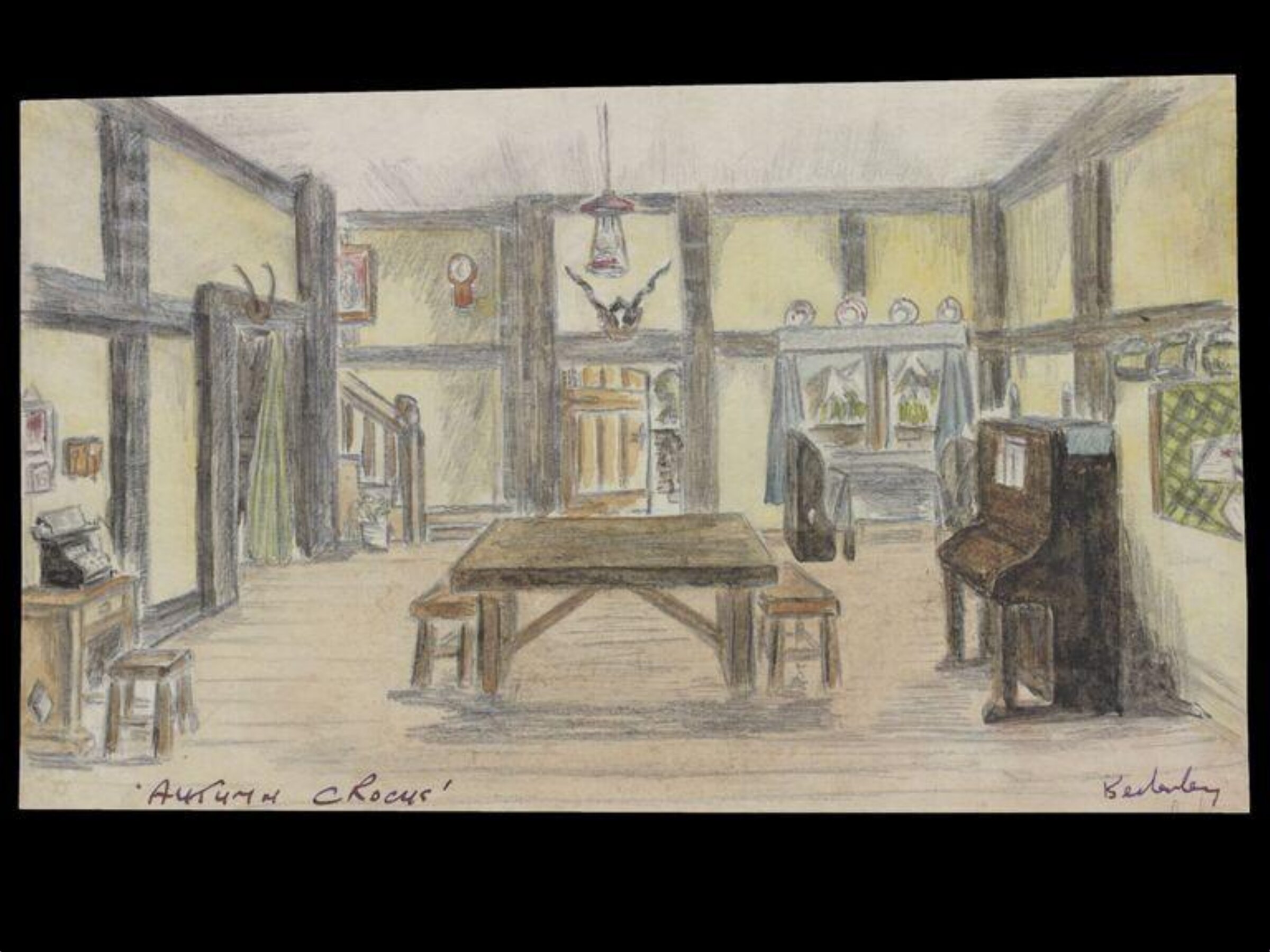 Drawing, John Beckerley, 1944