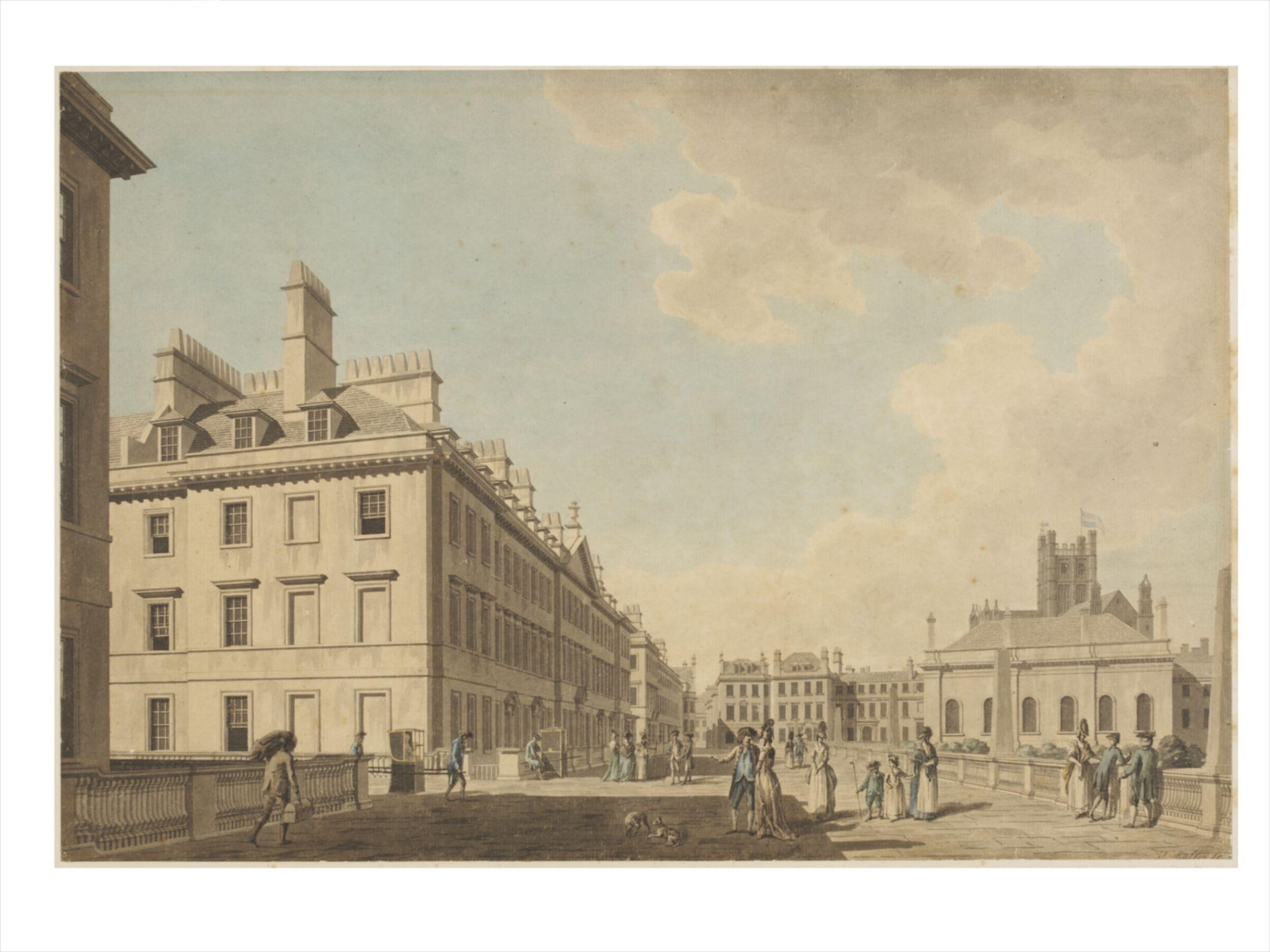 North Parade, Bath, Malton, 1775
