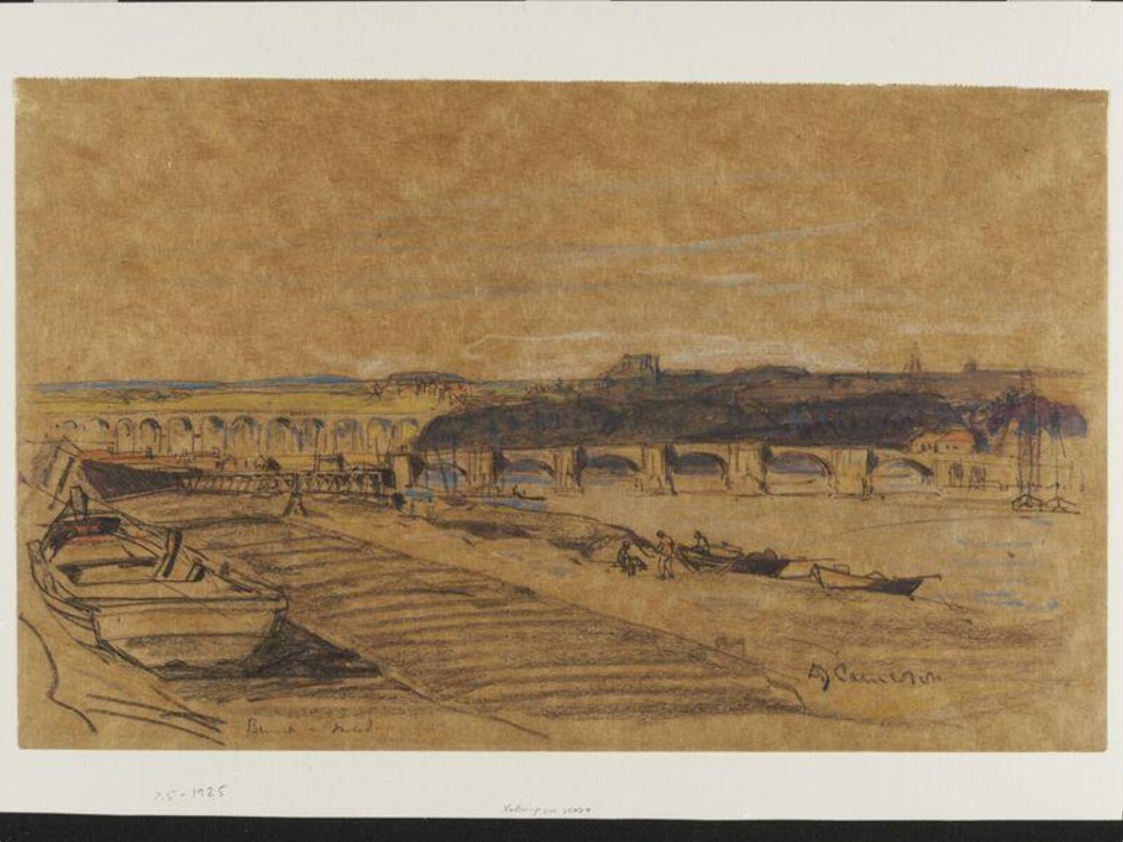 Berwick-Upon-Tweed, David Young Cameron, ca. 1925