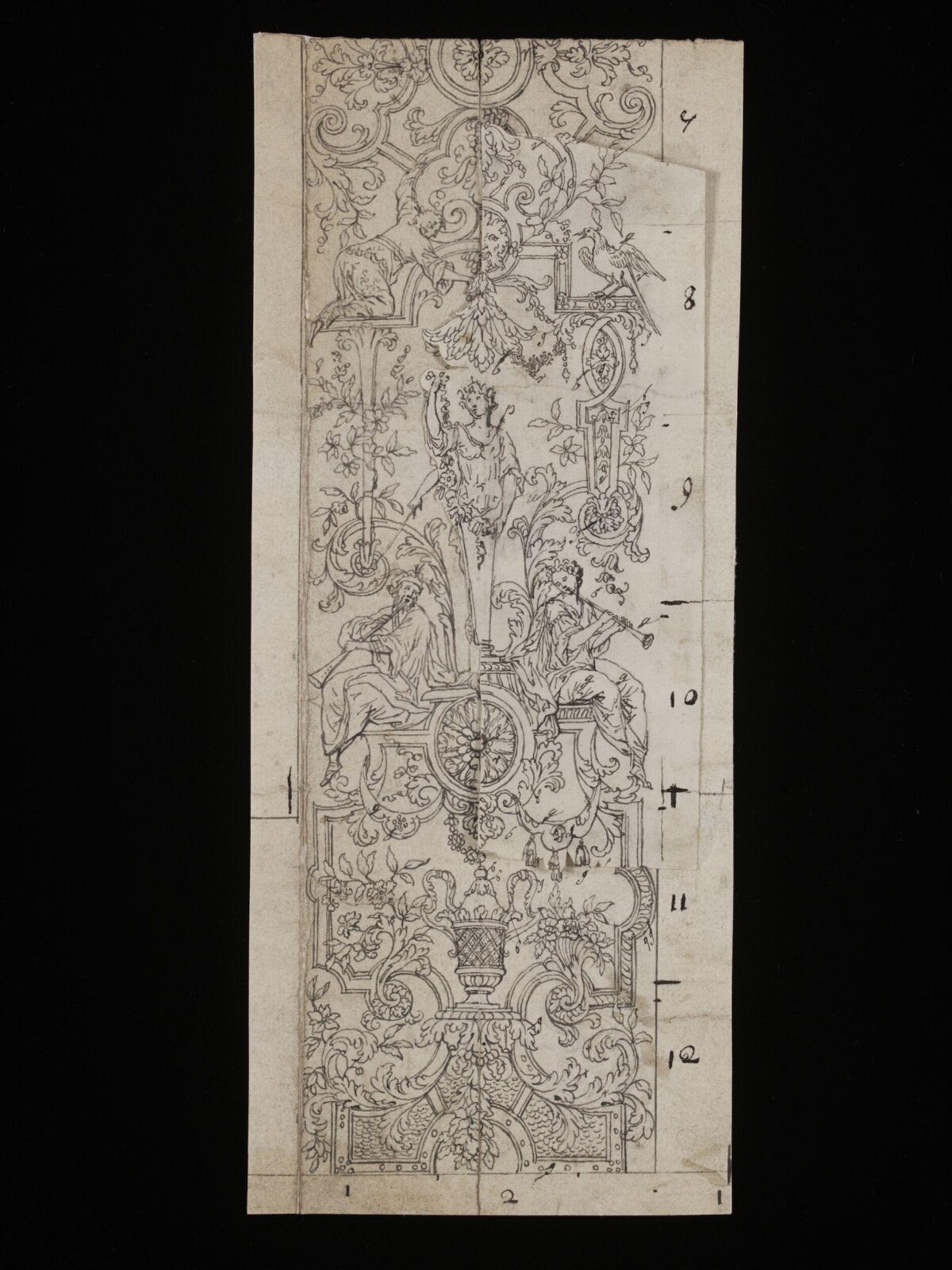 Drawing, Daniel Marot, ca.1690