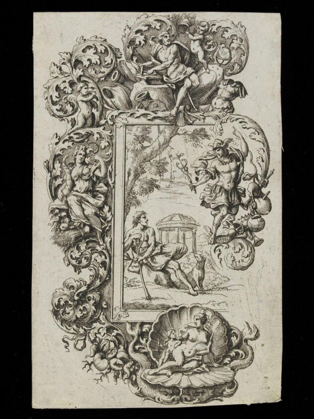 Romanisches Laubwerk Ander Theil (c. 1650-1704) by Leonhard Heckenauer