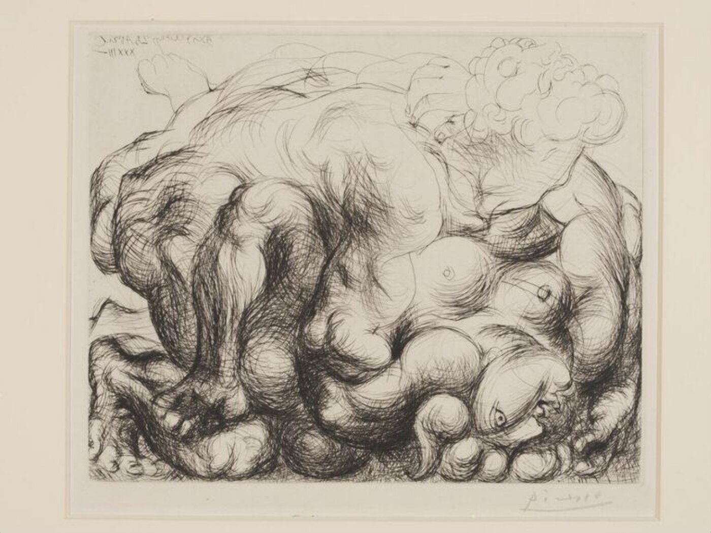 Pablo Picasso, Le Viol
