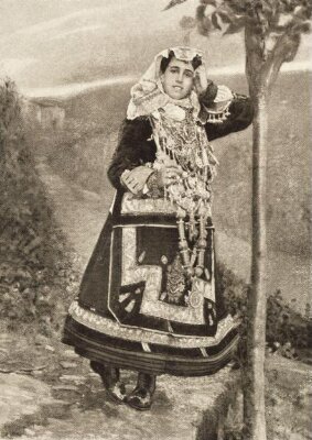 The regional costumes of Spain : their importance as a primitive expression of the aesthetic ideals of the nation