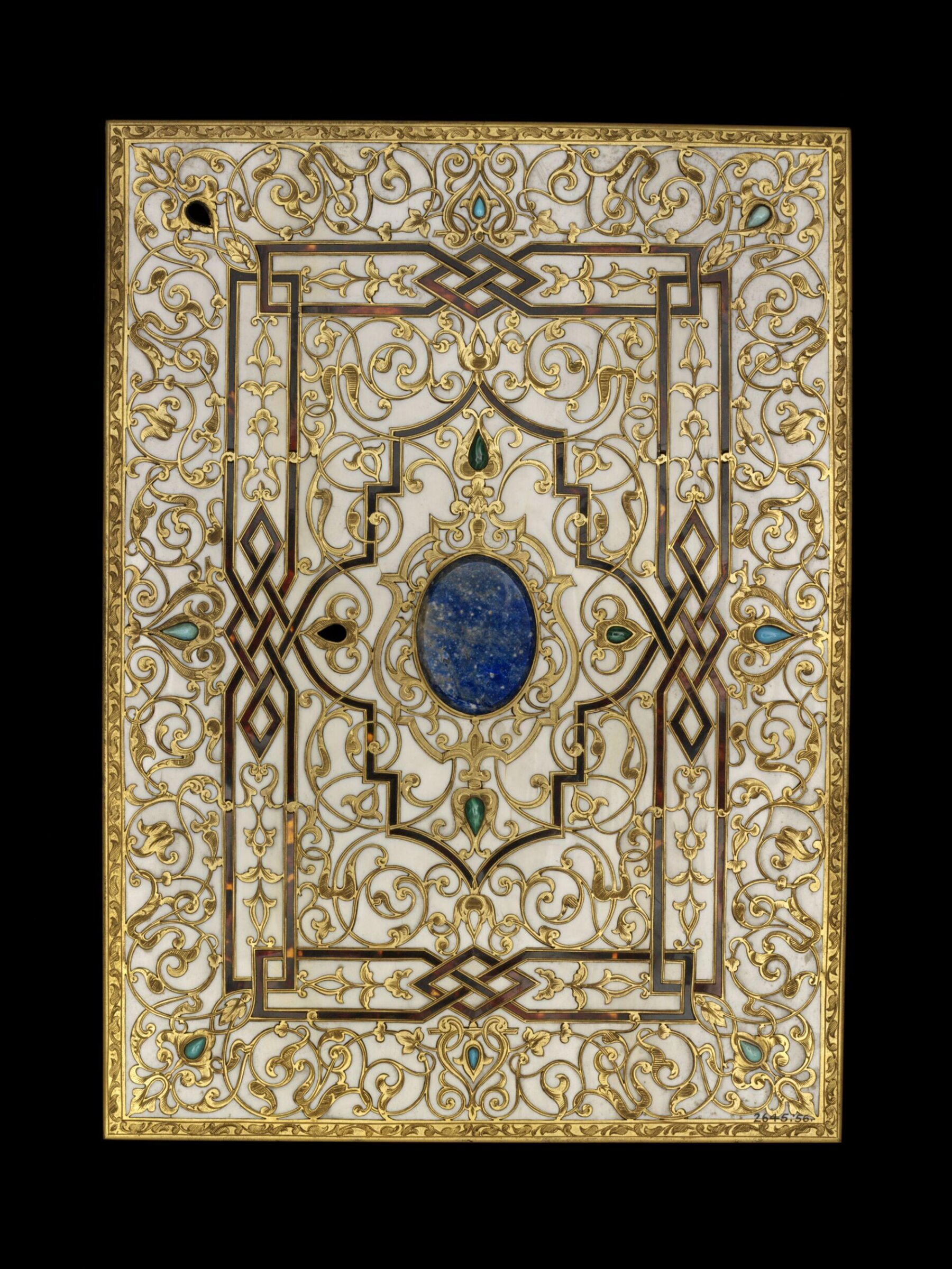 Panel (cover for an album), Mallet, ca. 1855