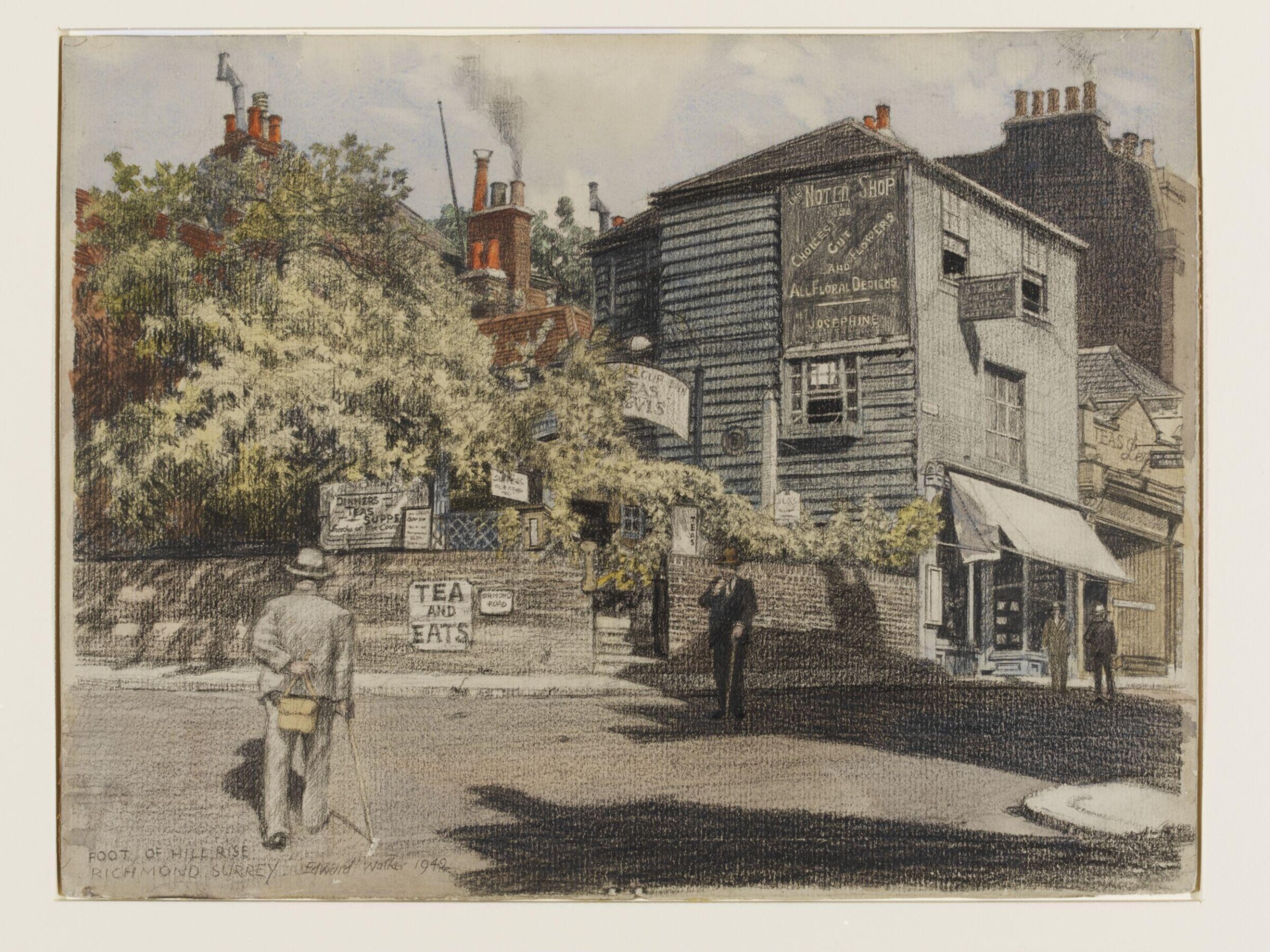 Foot of Hill Rise, Richmond, Walker, 1942