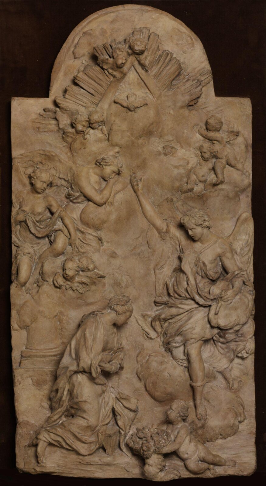 The Annunciation, possibly Angelo de Rossi, 1700-1715